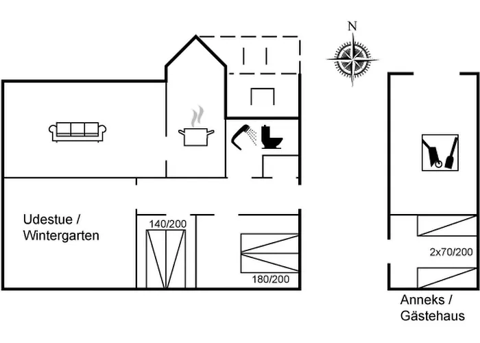 Rikkart - 100m From The Sea By Interhome * Bro (Funen)